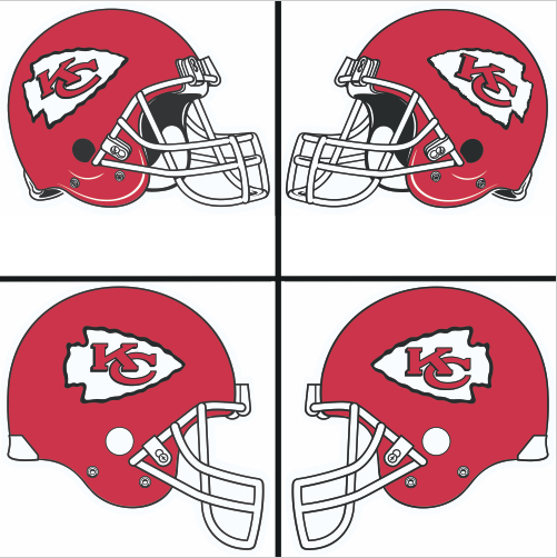 Kansas City Chiefs Helmet Logo iron on paper